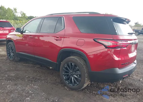 2023 Chevrolet Traverse Awd Rs из США, поврежденный, VIN 1GNEVJKW5PJ256273